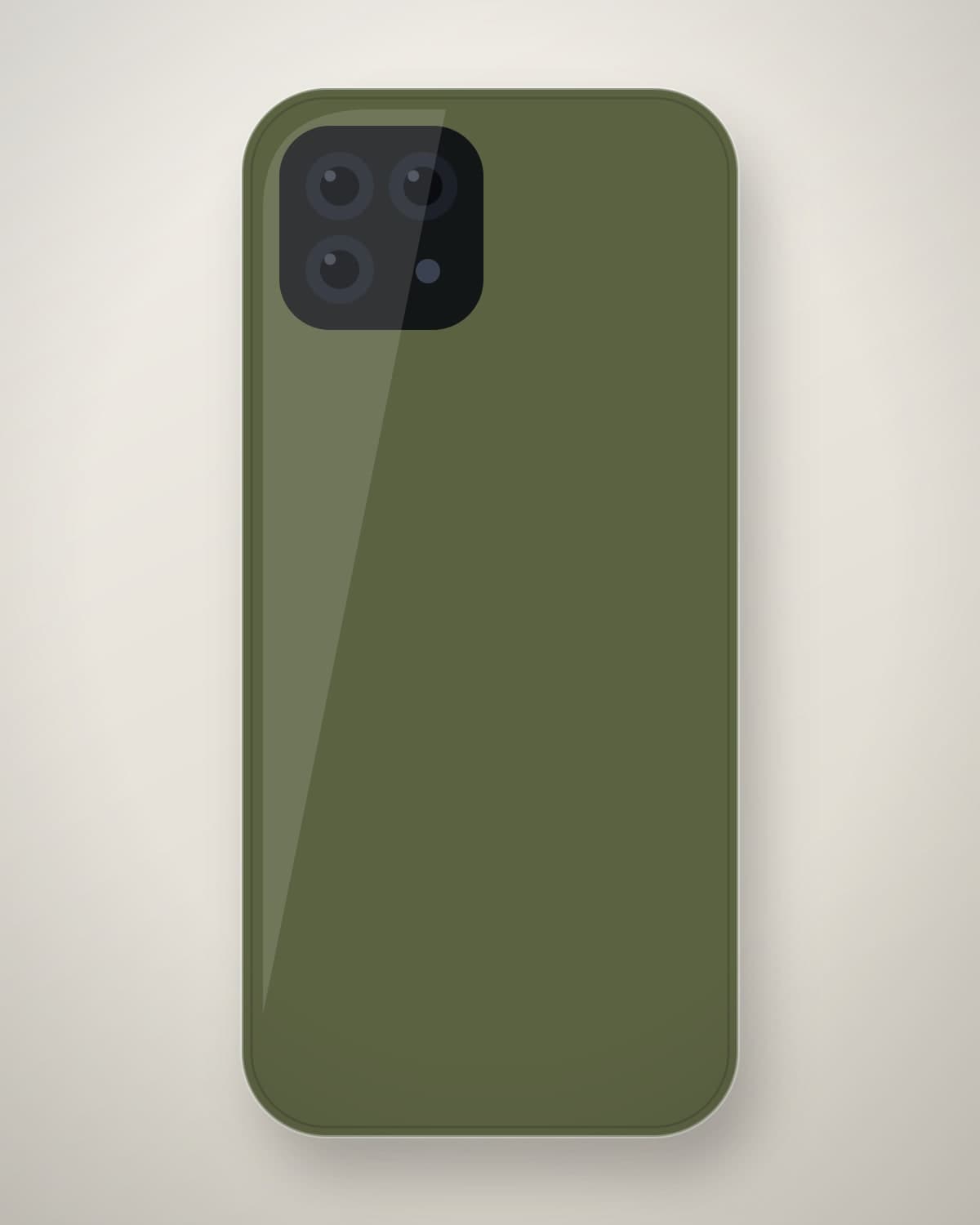 Fauladi Armour Case in Olive for iPhone 18 Pro Max