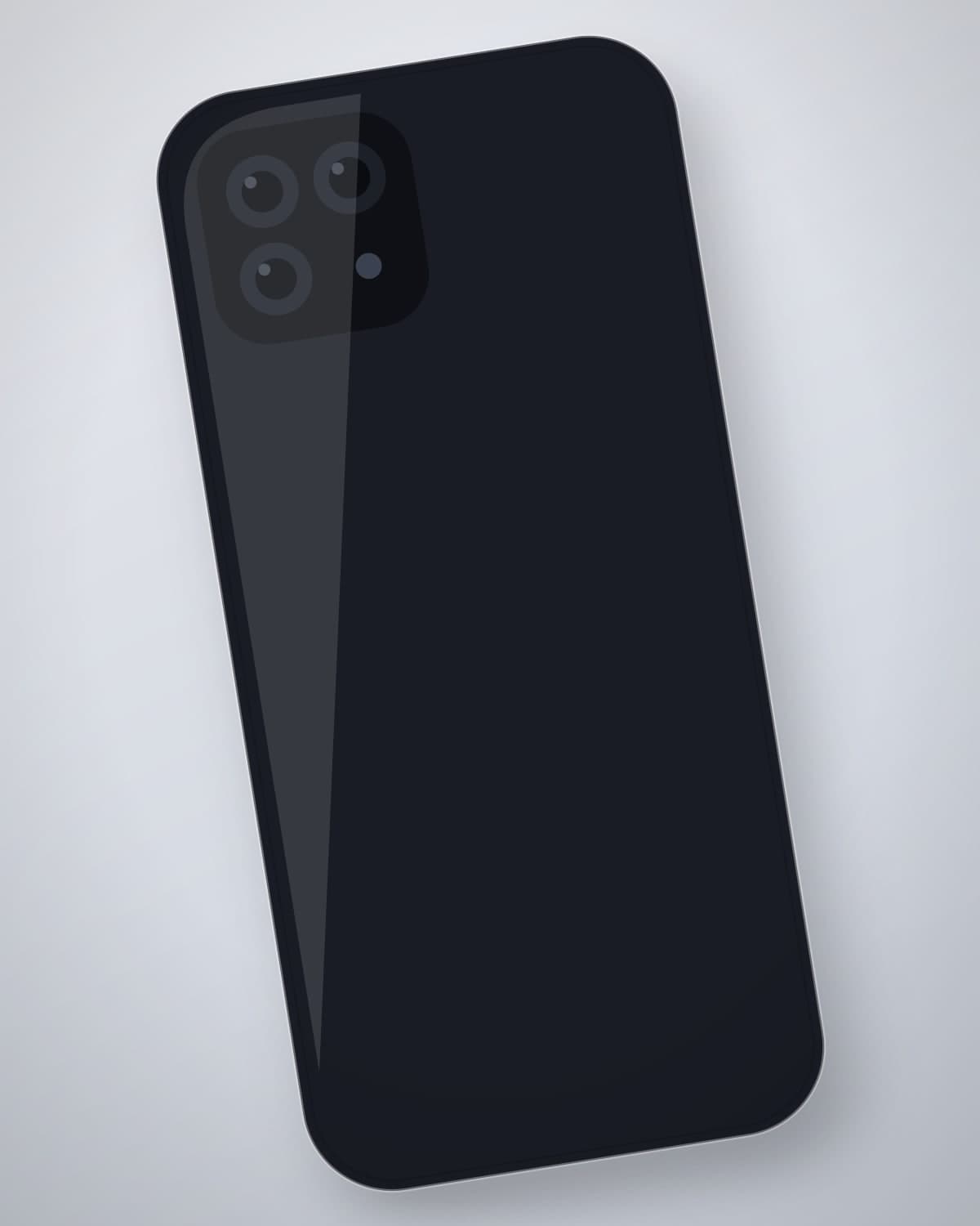 Fauladi Armour Case in Ink for iPhone 18 Pro Max — side profile
