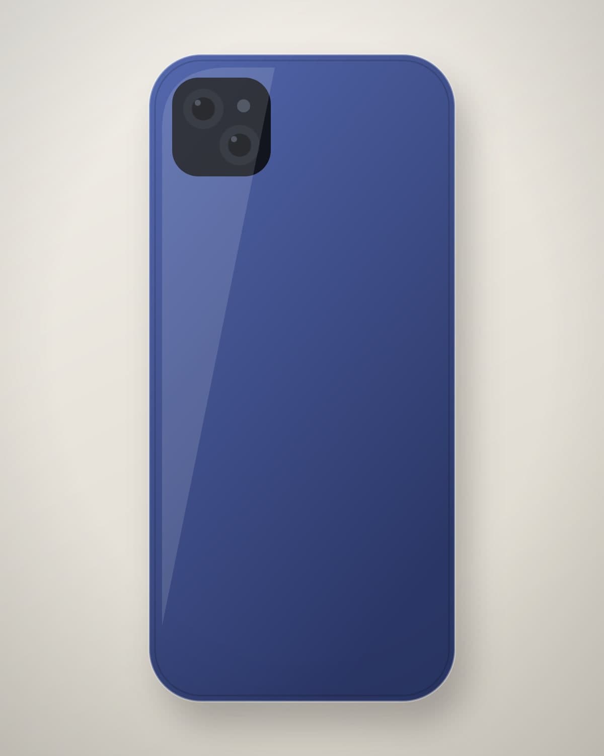 Aabgeena Tinted Case in Indigo for iPhone 13