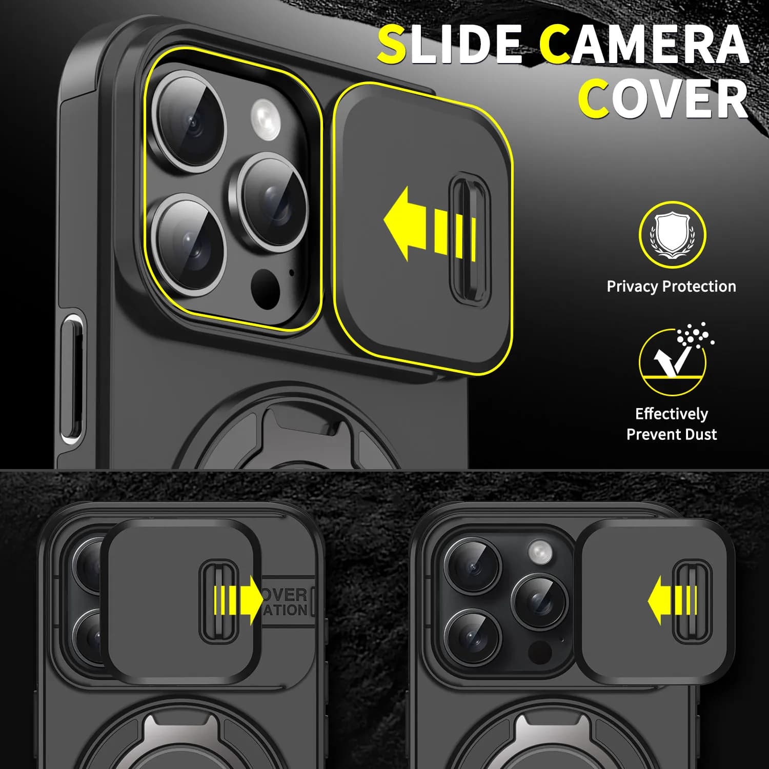 Slide camer cover