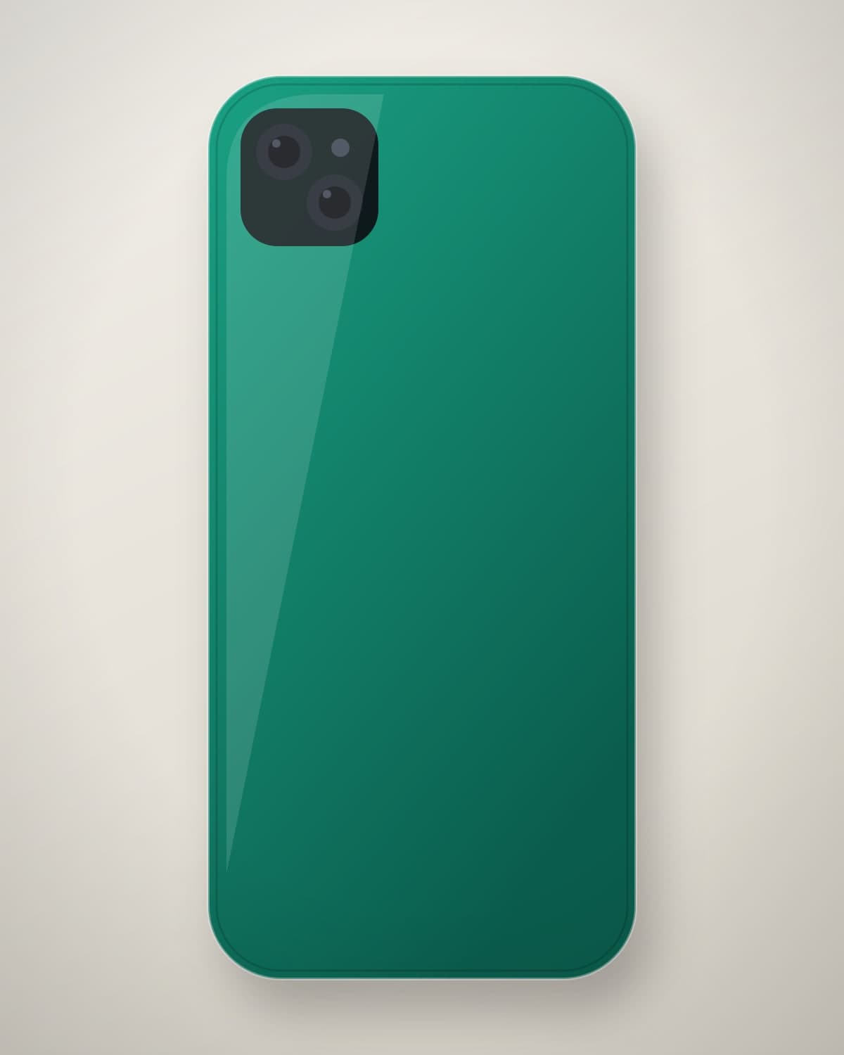 Aabgeena Tinted Case in Jade for iPhone 15