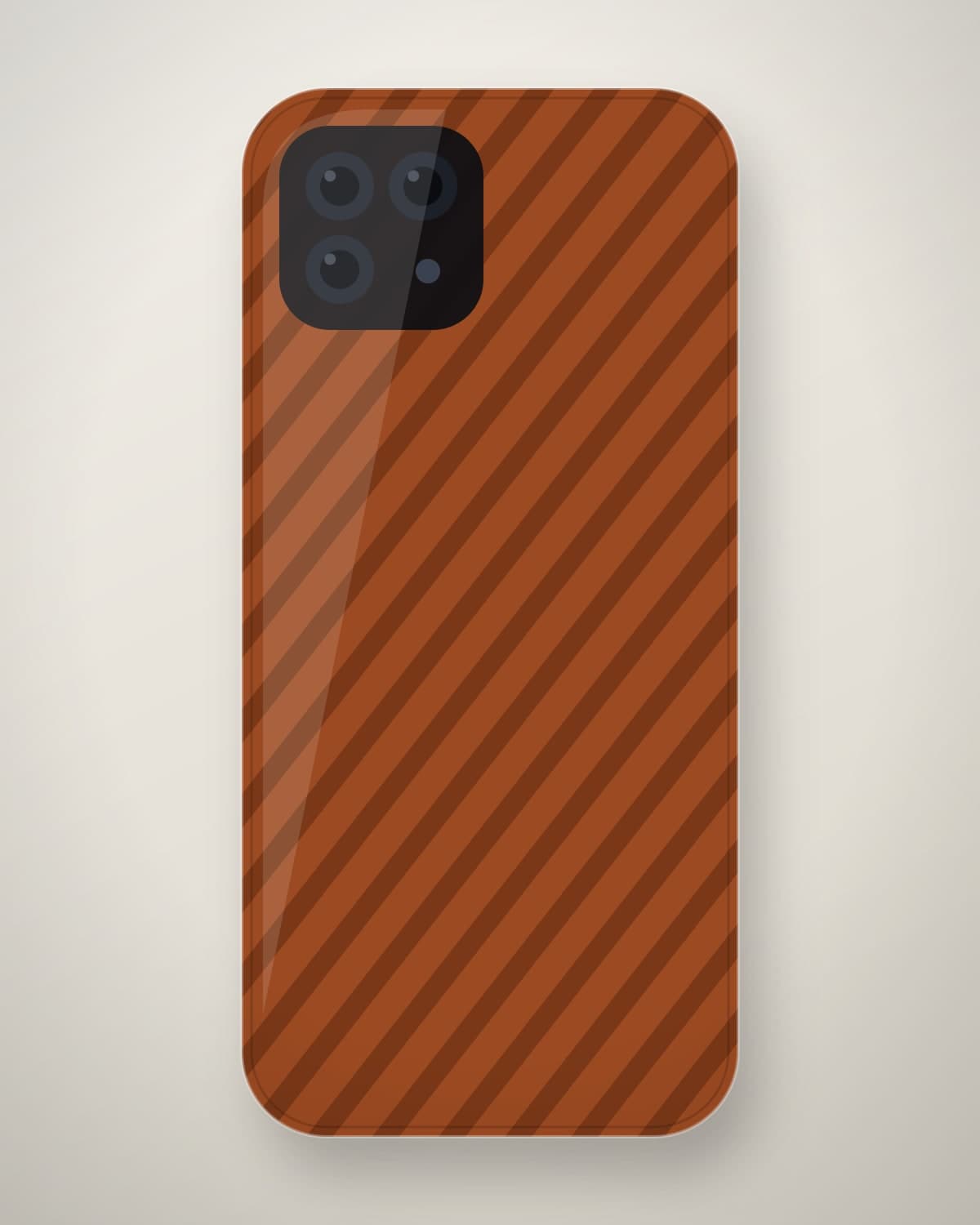 Pahlwan Rugged Grip in Rust for iPhone 13 Pro