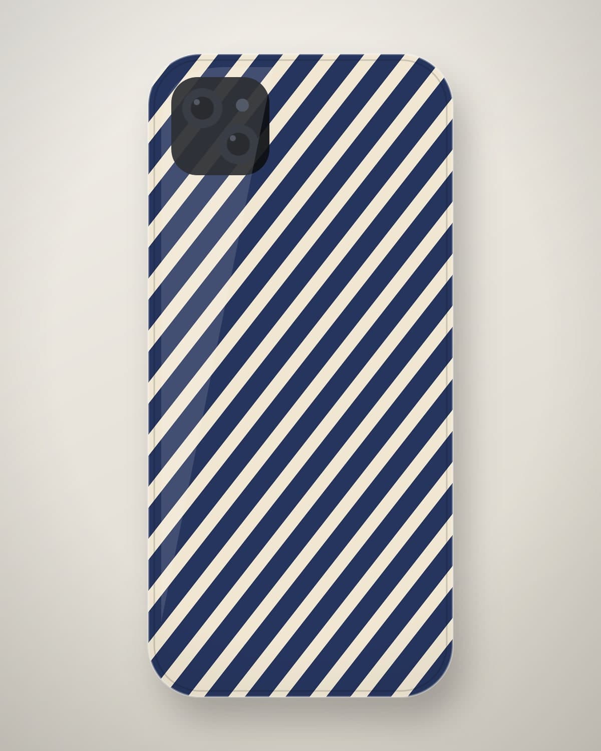 Ajrak Block Print Case in Indigo for iPhone 16