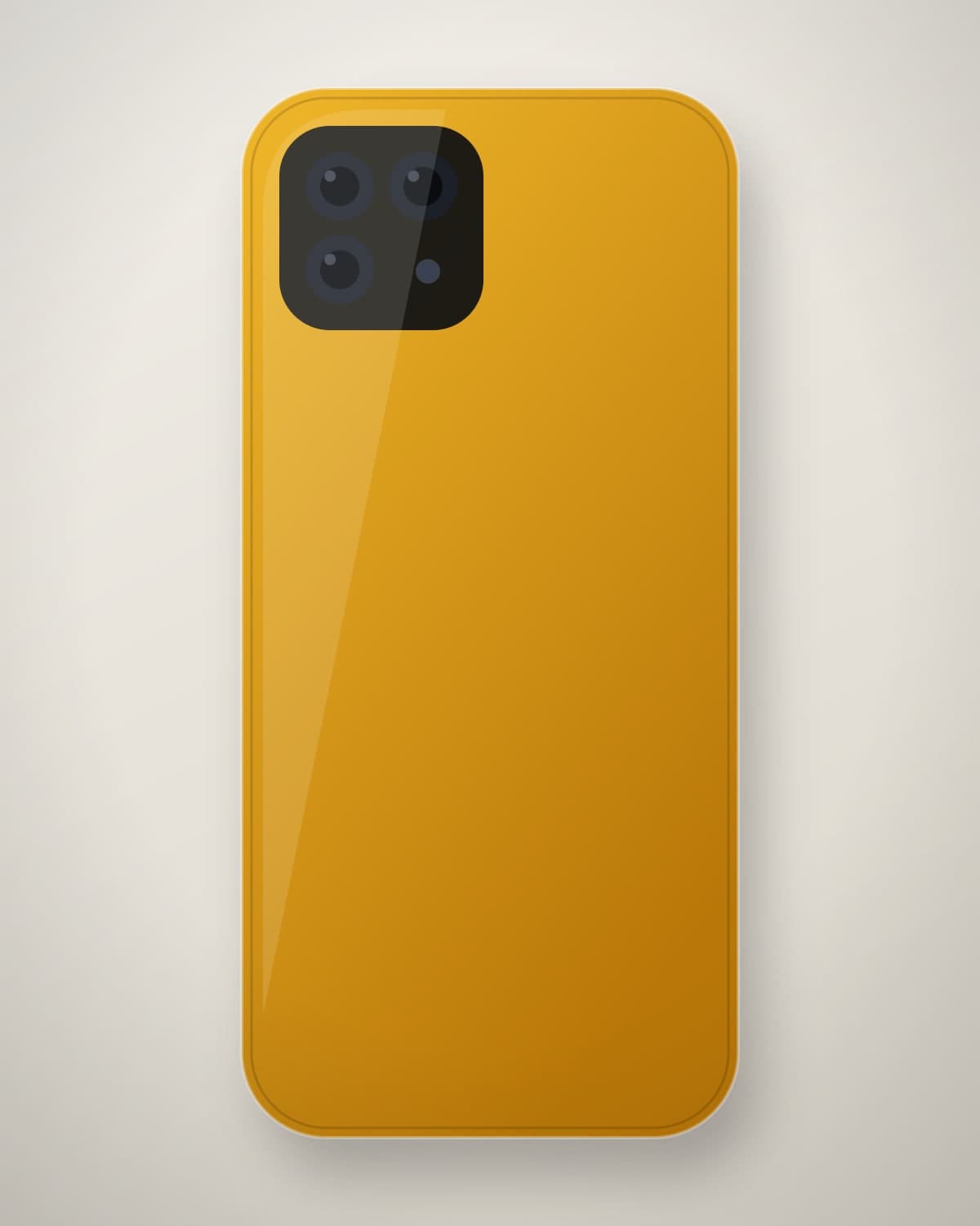 Aabgeena Tinted Case in Saffron for iPhone 15 Pro