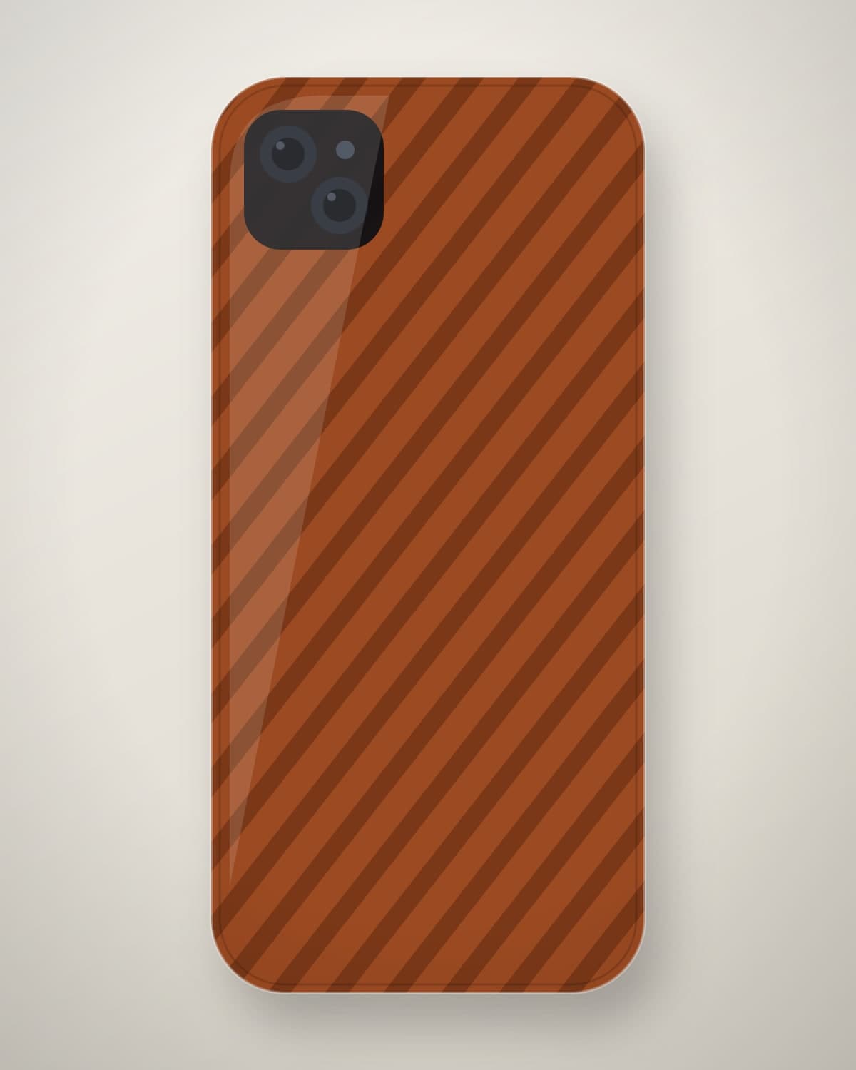Pahlwan Rugged Grip in Rust for iPhone 13
