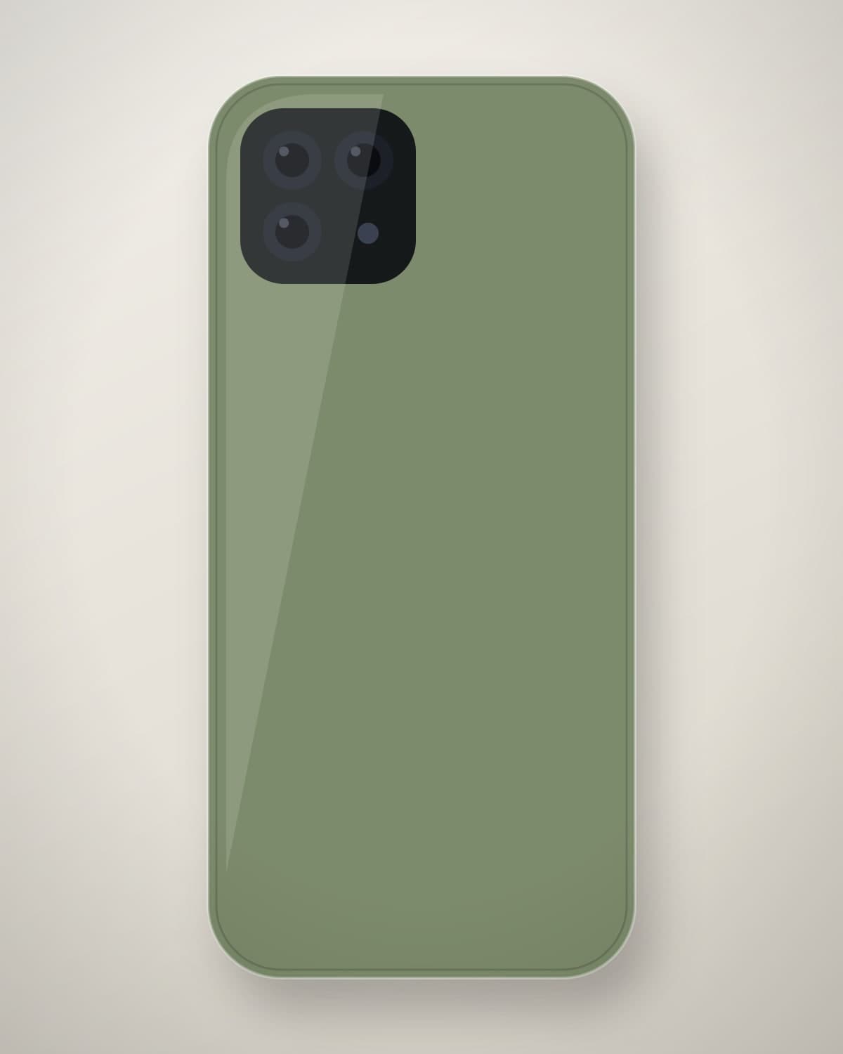 Naram Liquid Silicone Case in Sage for iPhone 14 Pro Max
