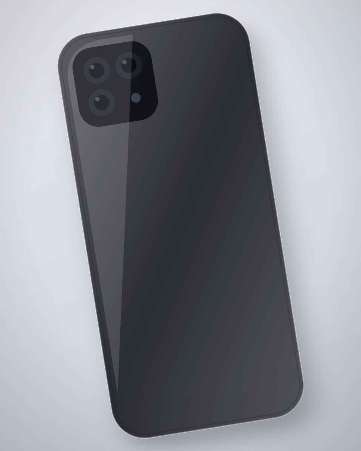 Shafaf Clear Case in Smoke for iPhone 18 Pro Max — side profile