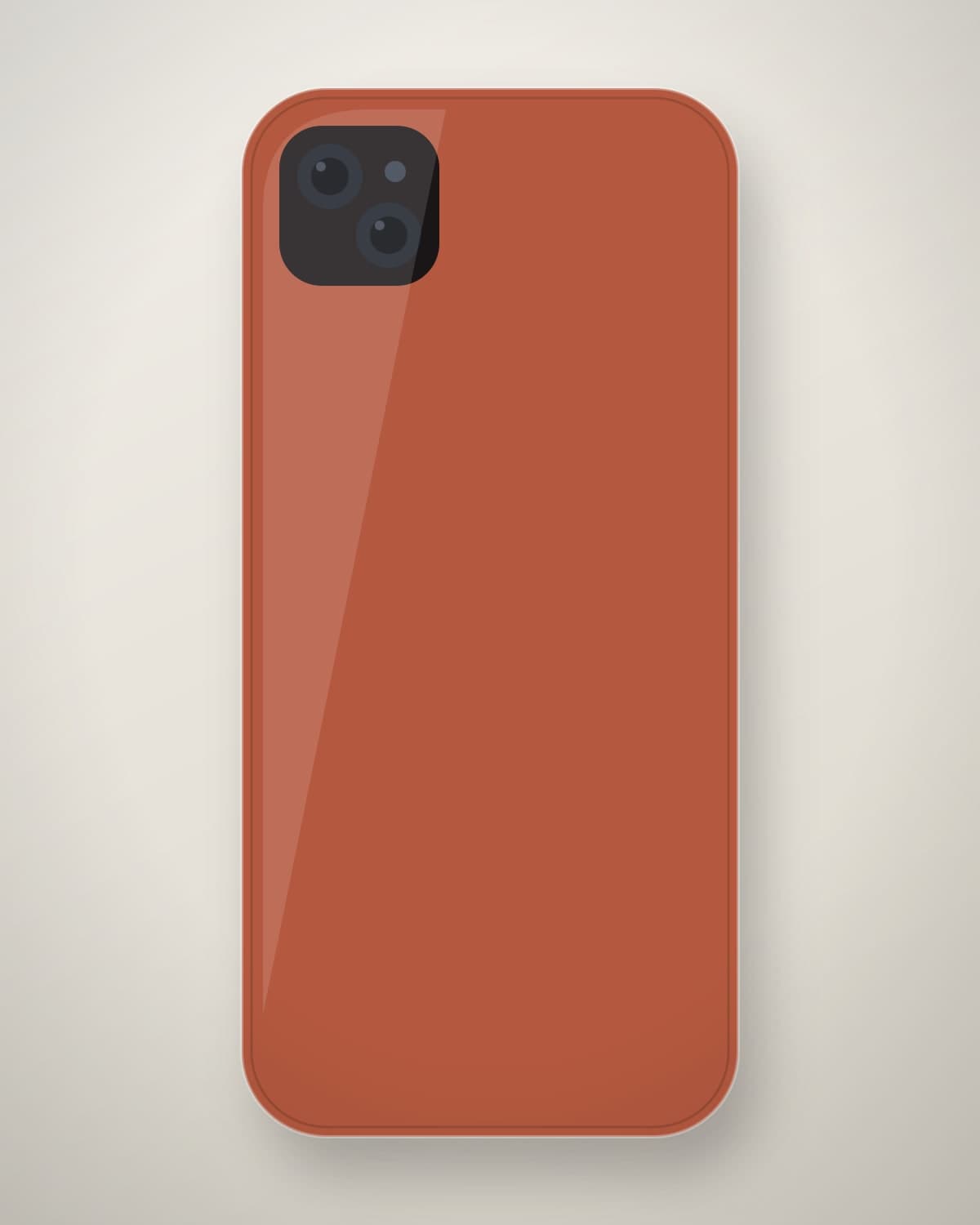 Naram Liquid Silicone Case in Clay for iPhone 17