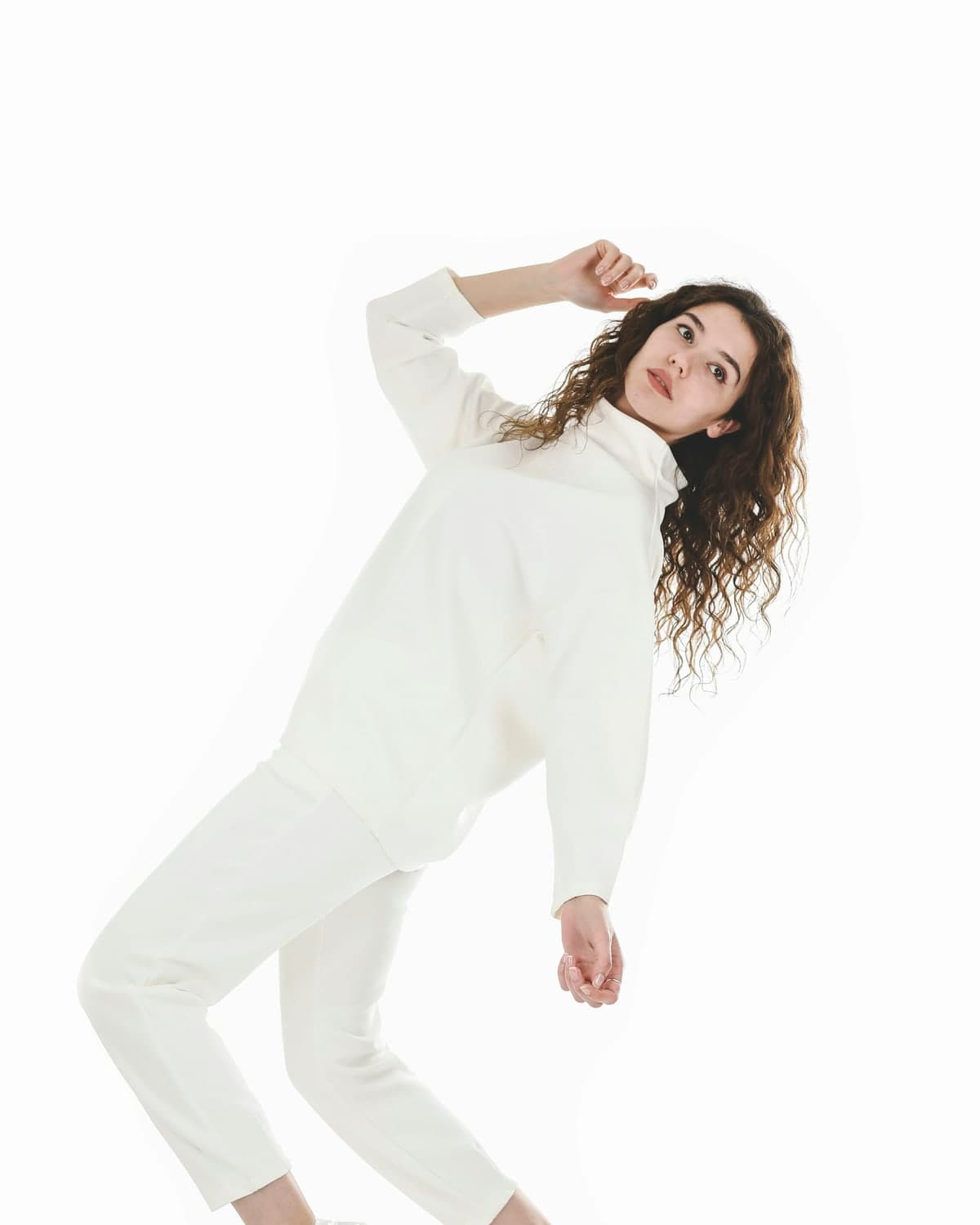 Inaya Tailored Co-ord Set in Ivory