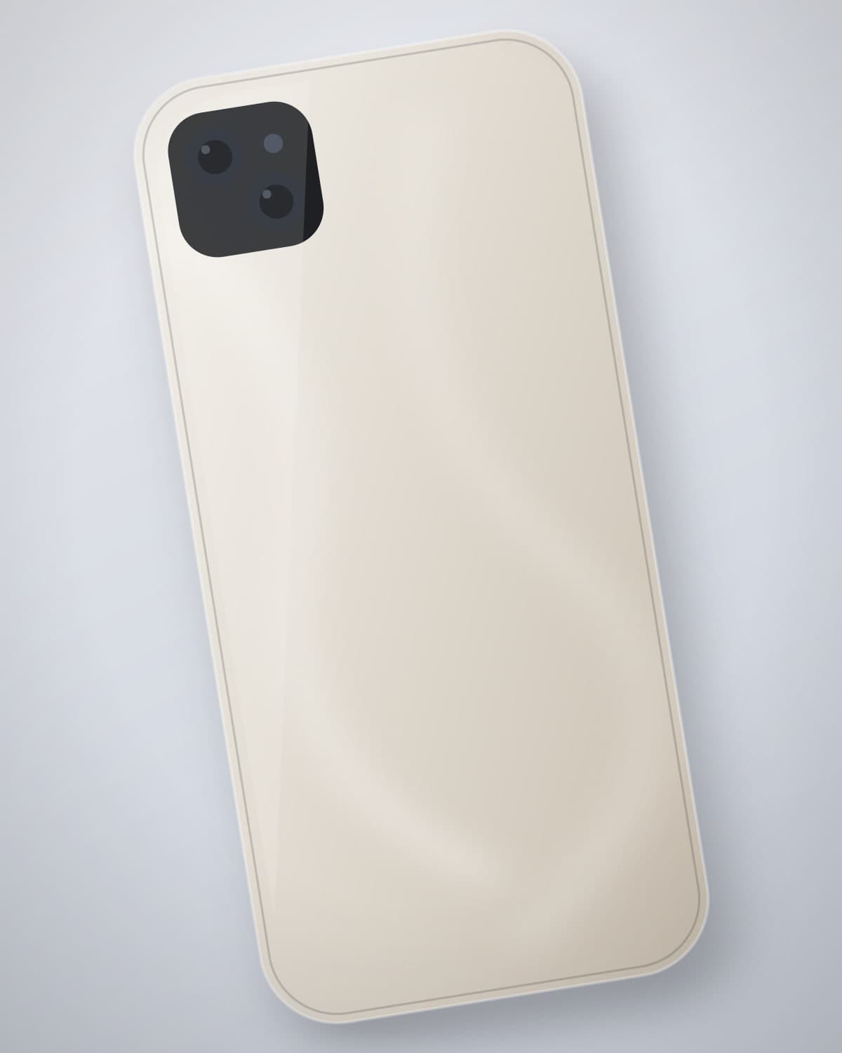 Sang-e-Marmar Case in White Marble for iPhone 16 — side profile