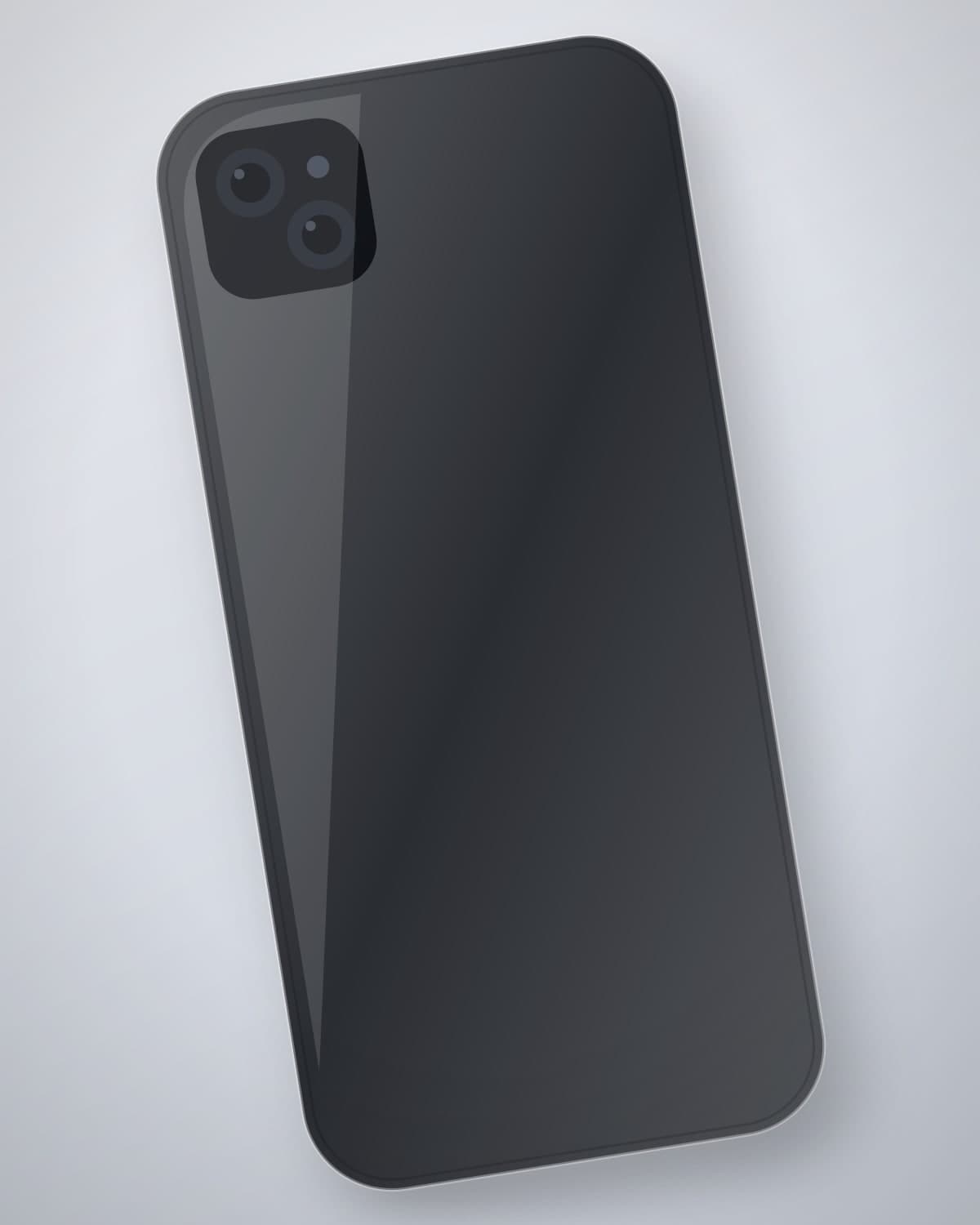 Shafaf Clear Case in Smoke for iPhone 17 — side profile
