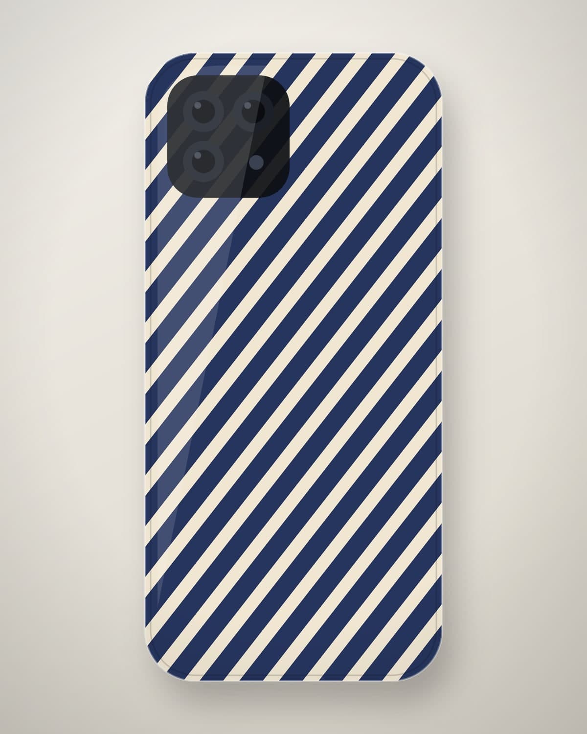 Ajrak Block Print Case in Indigo for iPhone 18 Pro Max