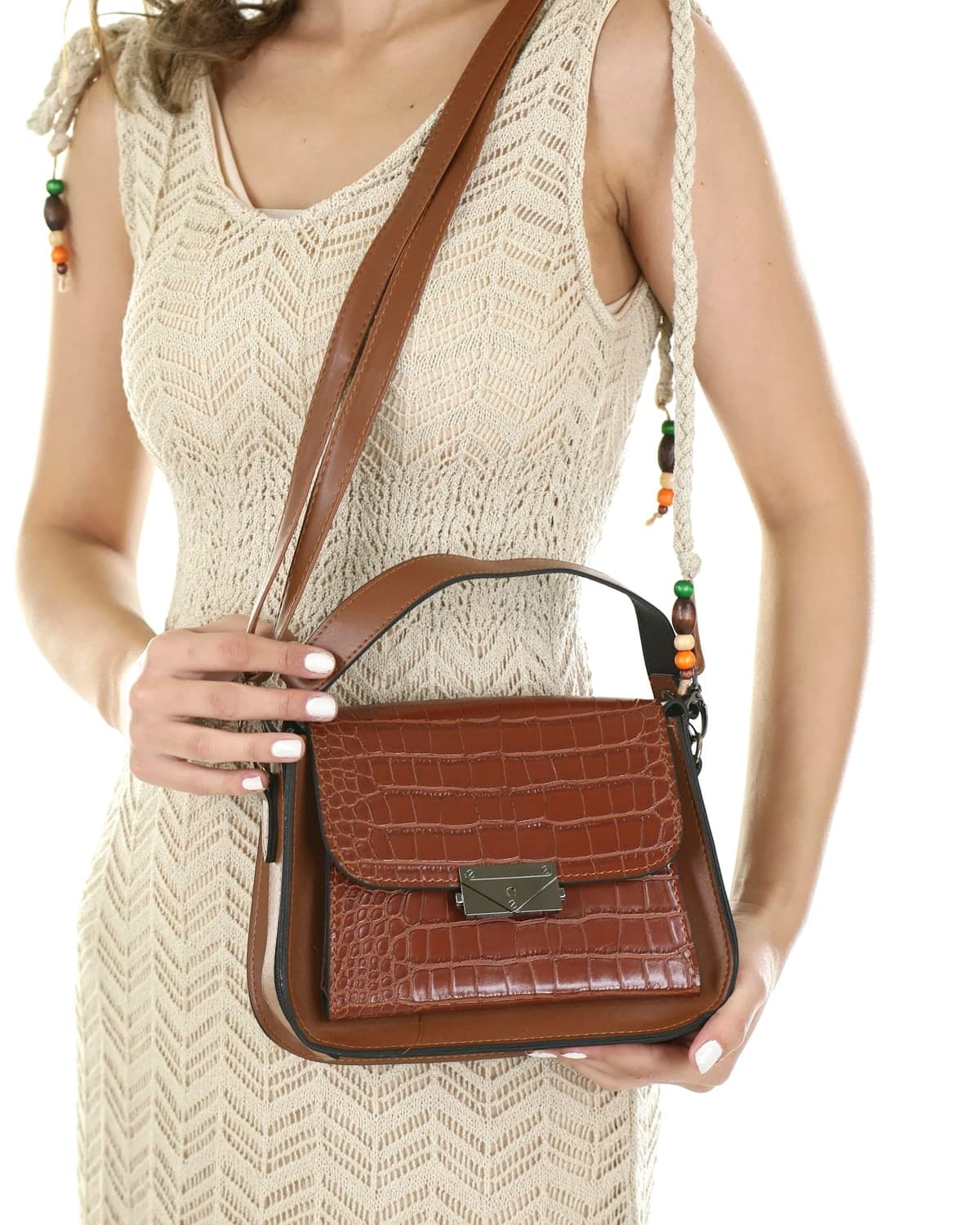 Ilaaf Everyday Leather Tote in Tan